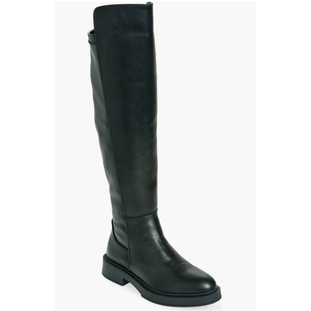 Women's Black Knee-High Boots